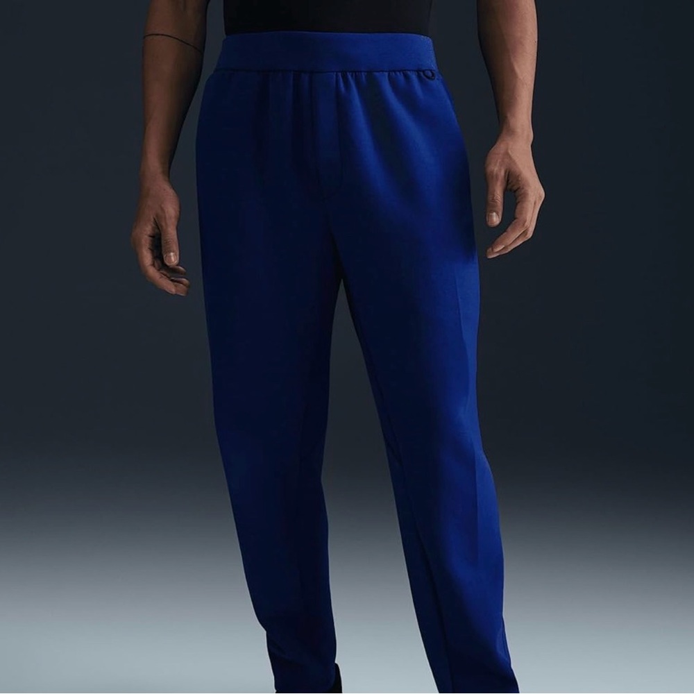 Nike Vibrant Blue Jogger Pants men’s small jogger sweatpants - Picture 2 of 9
